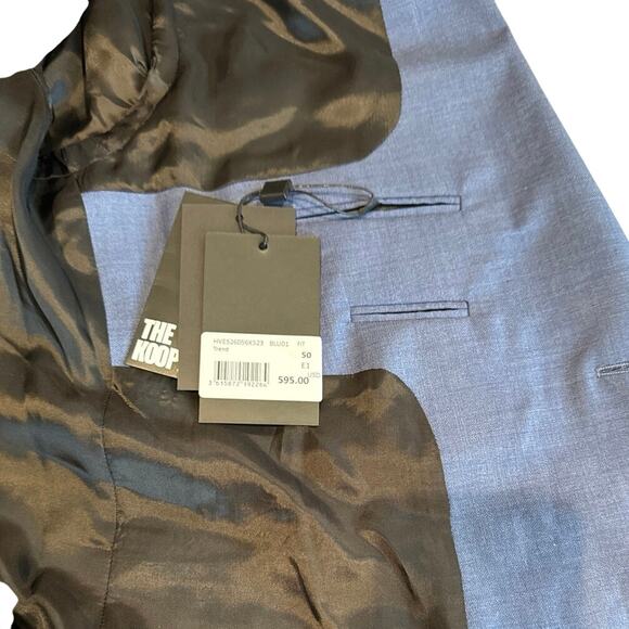 MSRP $596 The Kooples Men’s Trend Navy Blue Blazer EU 50/US 40 | SAME DAY SHIP - Picture 6 of 8